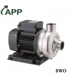 Máy bơm nước thải trục ngang cánh hở APP SWO-60 1/2HP (220V) 