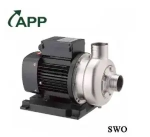 Máy bơm nước thải trục ngang cánh hở APP SWO-60 1/2HP (220V) 